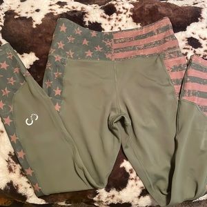 Curves and Combat Boots Leggings